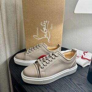 Christian Louboutin Adolon Junior Grained Leather Goose